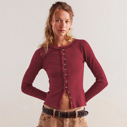 Chaquetón mujer cálido efecto Chanel botones