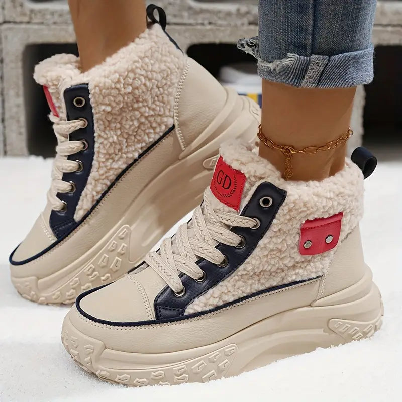 Botas Mujer Impermeables Felpa Cálidas