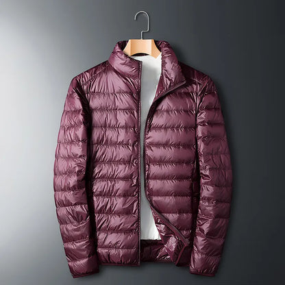 Chaquetón Ligero Cuello Alto Hombre