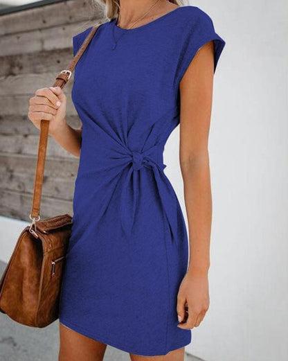 Vestido Corto Sencillo Mujer
