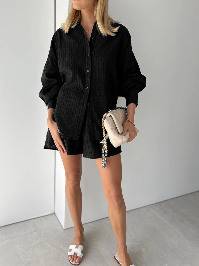Traje de verano ligero mujer – Blusa y shorts frescos