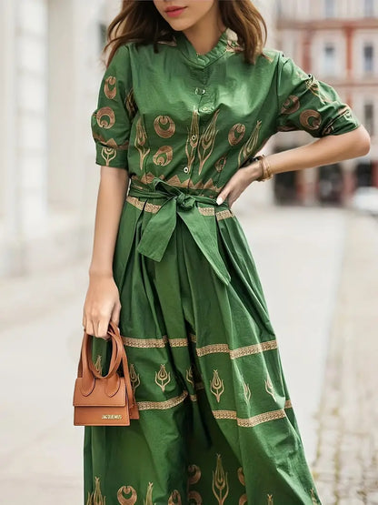 Vestido Maxi Estampado Floral Boho Chic
