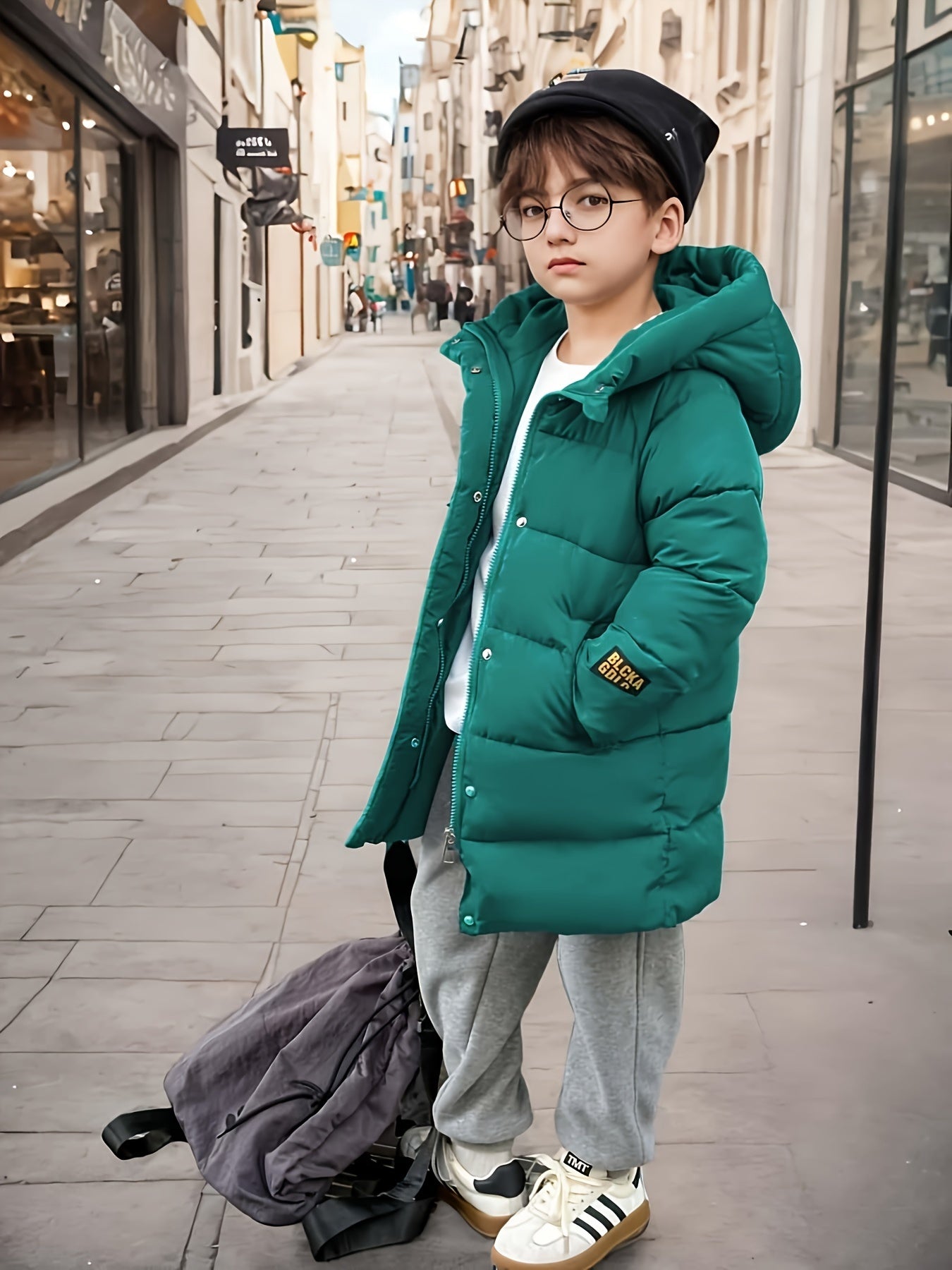 Abrigo Niño Cremallera Impermeable