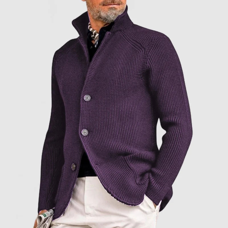 Chaqueta de punto clásica para hombre - Vestiria