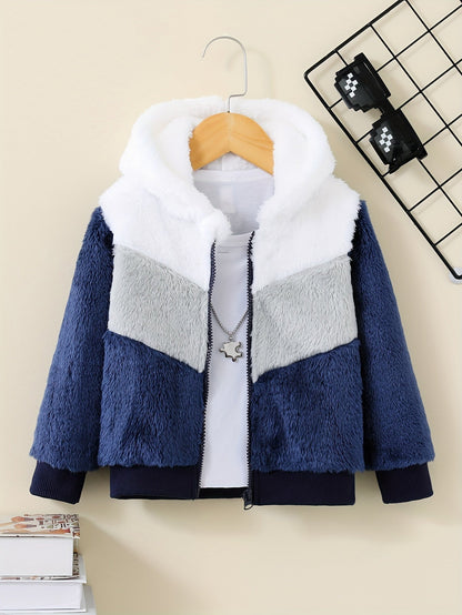 Chaqueta Niño Abultada Cremallera Capucha