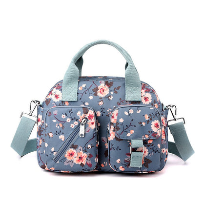 Bolso Bandolera Mujer Floral con Bolsillos Practico