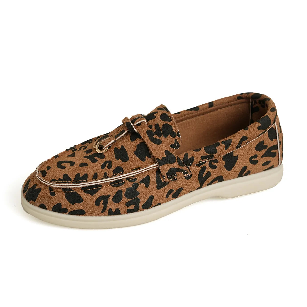 Mocasines Leopardo Estilo Glamour