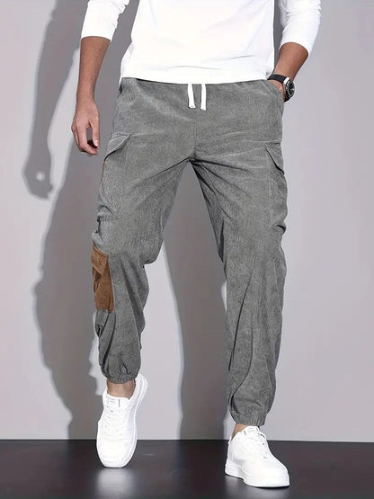 Pantalones de pana ligeros y frescos para hombre