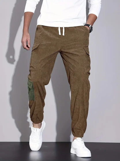 Pantalones de pana ligeros y frescos para hombre