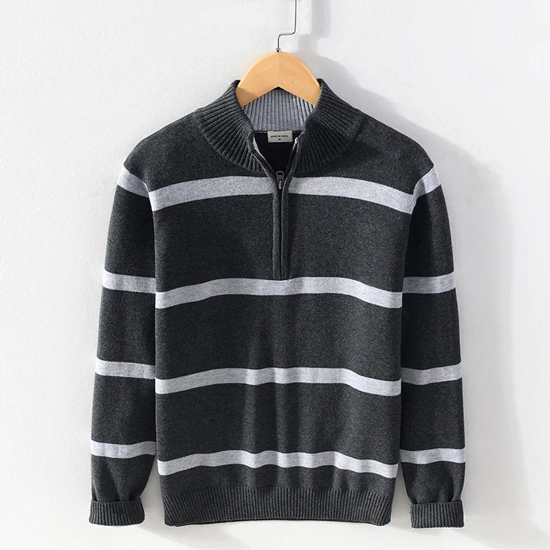 Sudadera Hombre Cuello Alto Casual