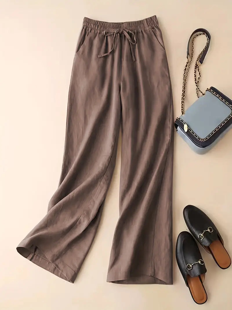 Pantalón Lino Clásico Mujer