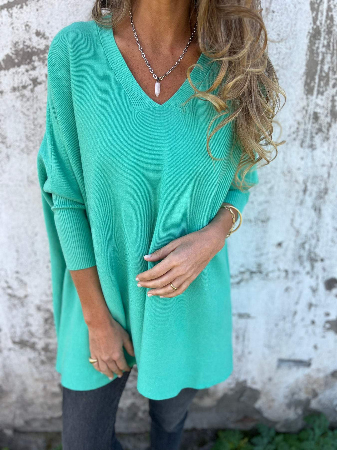 Sudadera Mujer Invierno Cuello Pico