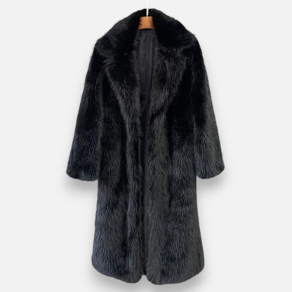 Abrigo Mujer Invierno Pelo Suave Cálido - Vestiria