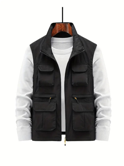 Chaleco Hombre Impermeable con Bolsillos Prácticos - Vestiria