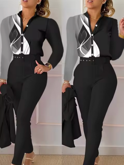 Traje de Dos Piezas Elegante y Chic - Vestiria