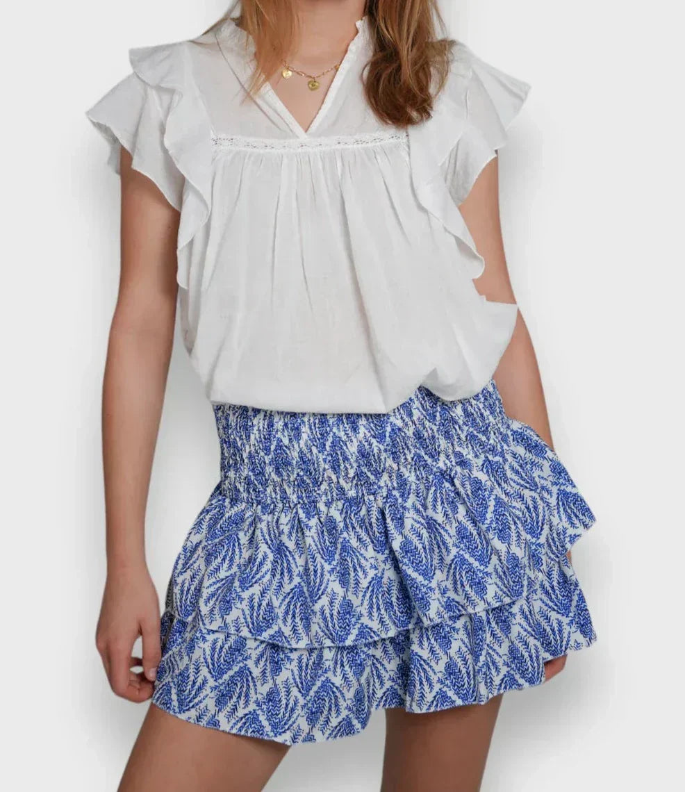 Falda Estampada Flores Primavera