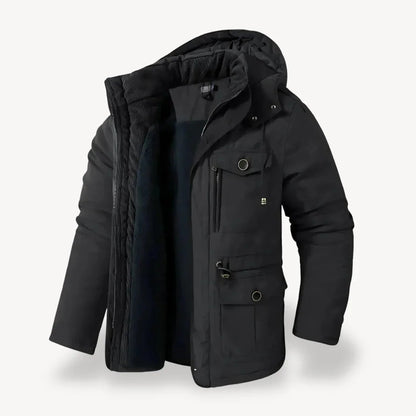 Chaqueta Invierno Hombre Abrigo Impermeable Cálido
