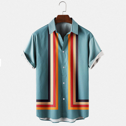 Camiseta Estampada Veneciana Casual