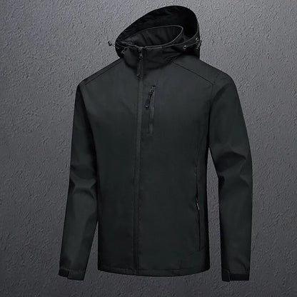 Chaqueta Deportiva Hombre Capucha Impermeable - Vestiria