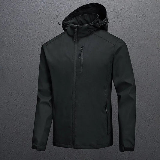 Chaqueta Deportiva Hombre Capucha Impermeable - Vestiria