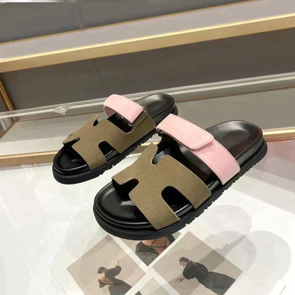 Sandalias Gladiadoras Mujer con Cierre Ajustable