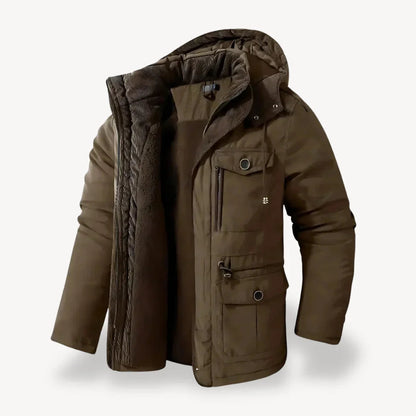 Chaqueta invierno abrigada para hombre