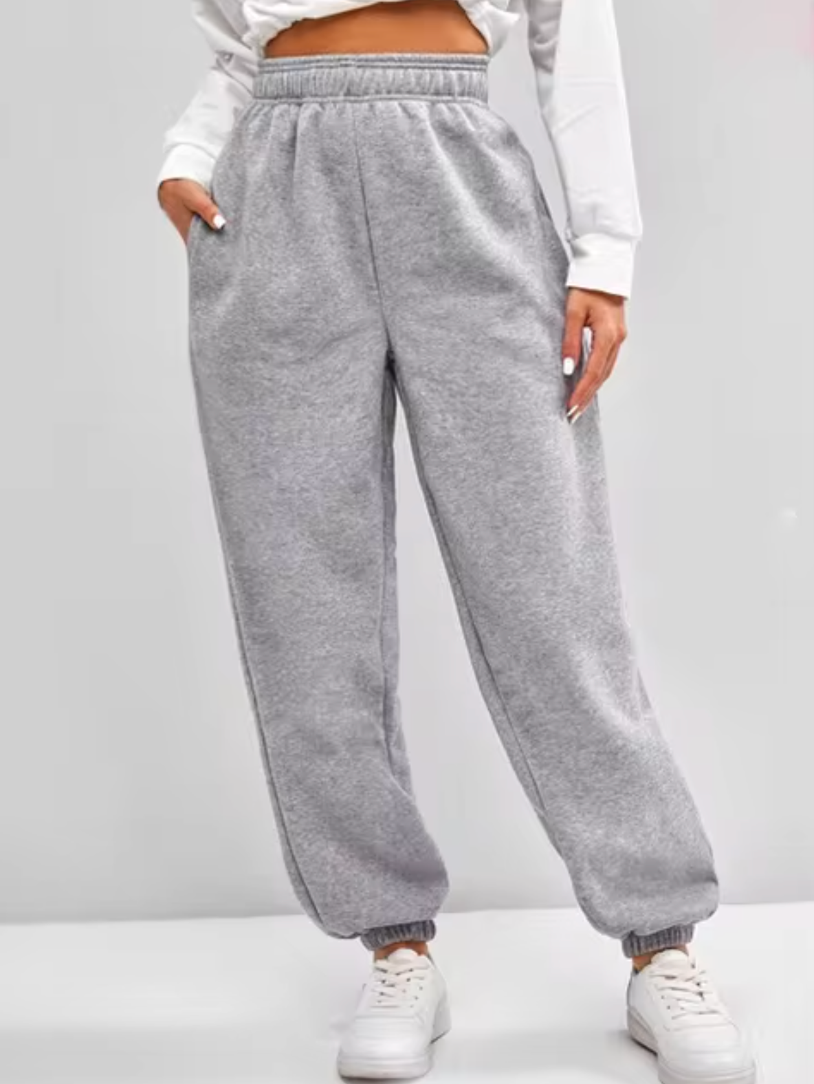 Pantalones Deportivos Cintura Alta Mujer