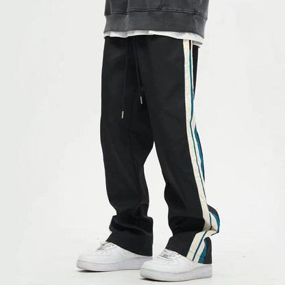 Pantalón Hombre Recto Amplio Corte Clásico