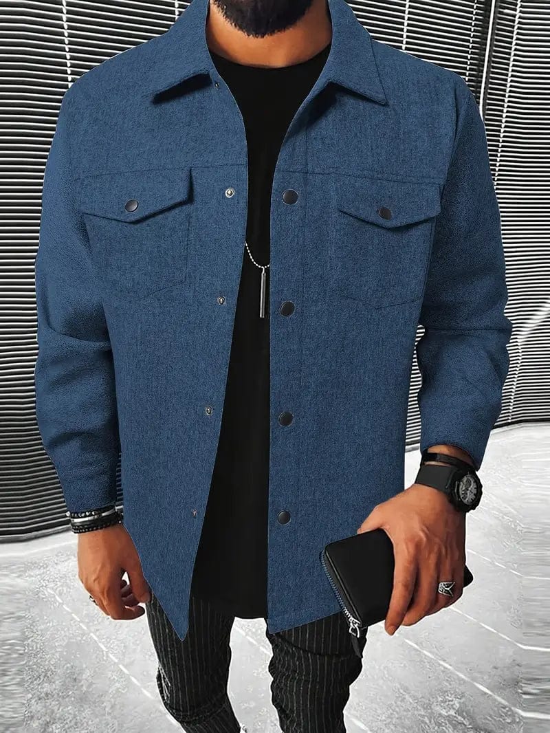 Chaqueta Hombre Clásica Cremallera