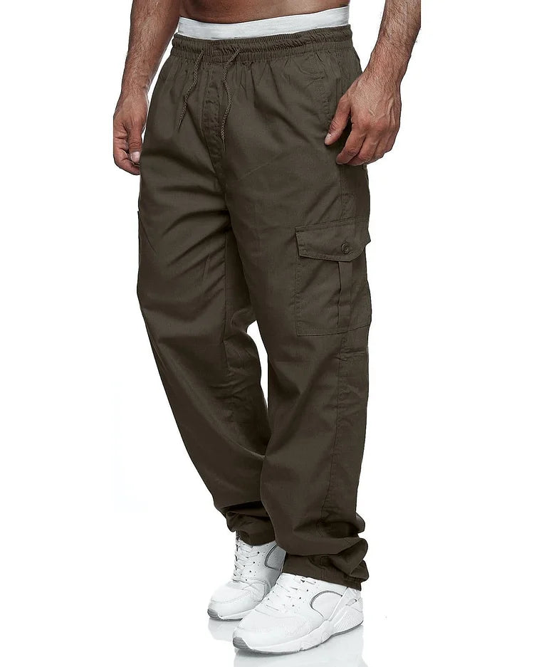 Pantalones cargo cómodos para hombre
