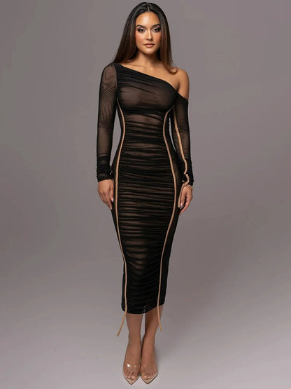 Vestido Largo Noche Elegante Mujer