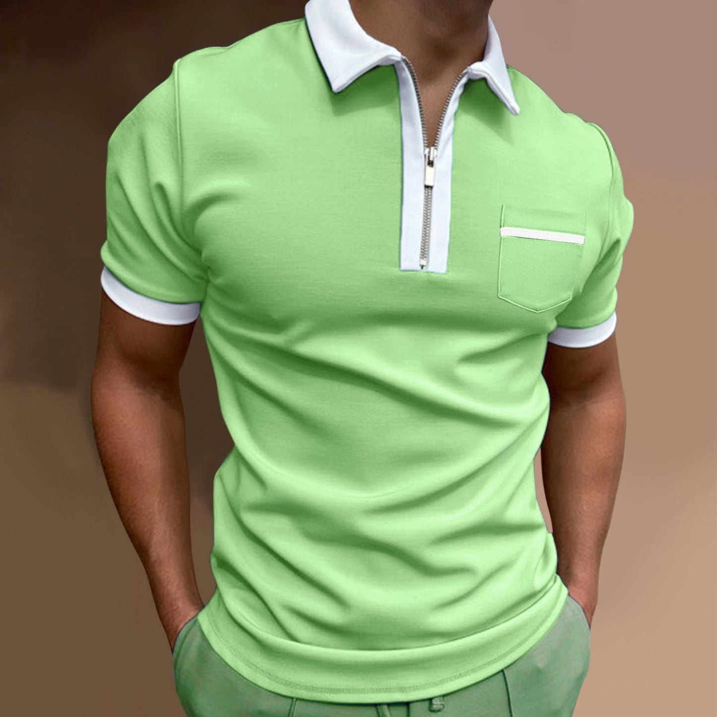 Bolso Hombre Estilo Slim Cuero