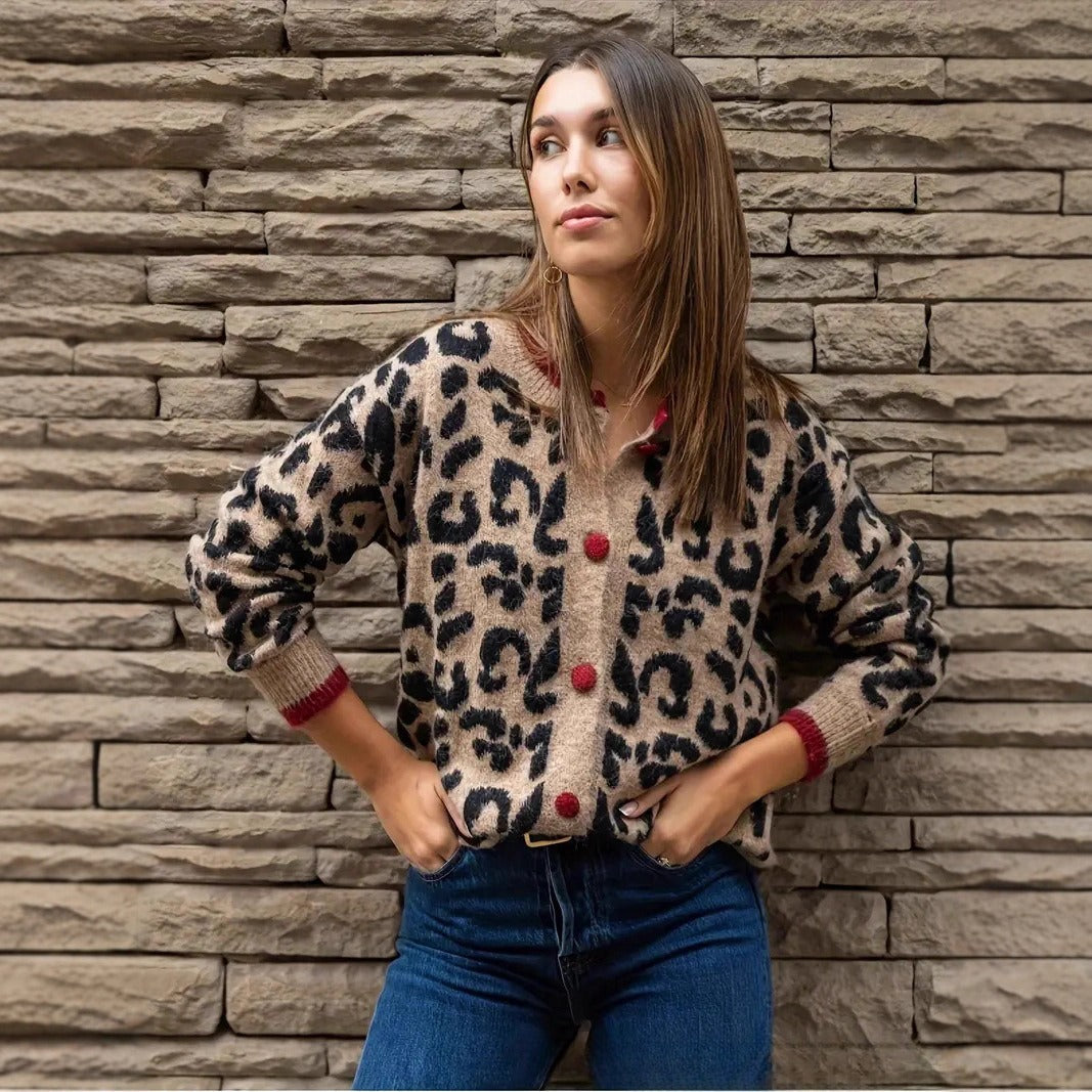 Jersey mujer estampado cálido - Vestiria