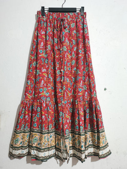 Falda Mujer Cintura Alta Estilo Verano Fresh