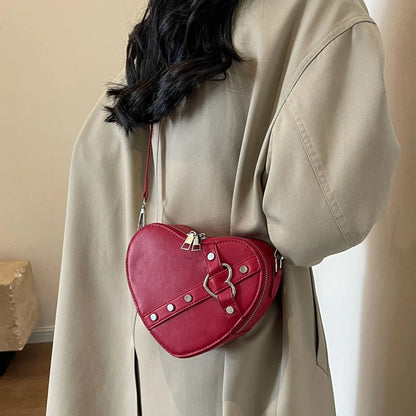 Bolso Mujer Corazones Decorado - Vestiria