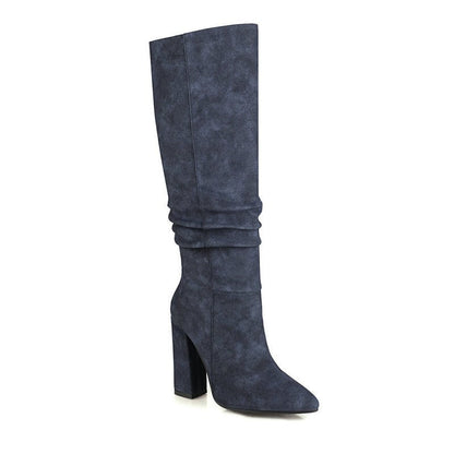 Botas Mujer Tacón Grueso Elegantes