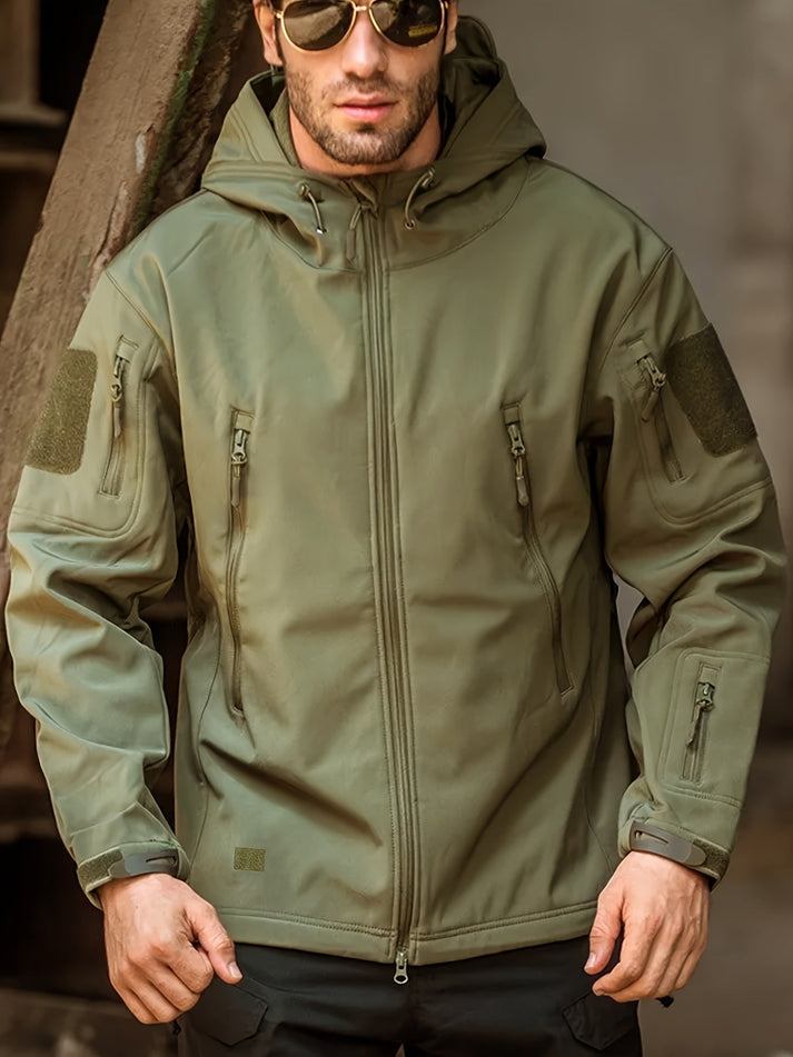 Chaquetón Táctico Forro Polar Hombre - Vestiria