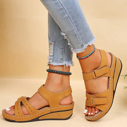Sandalias ortopédicas suaves y cómodas para mujer