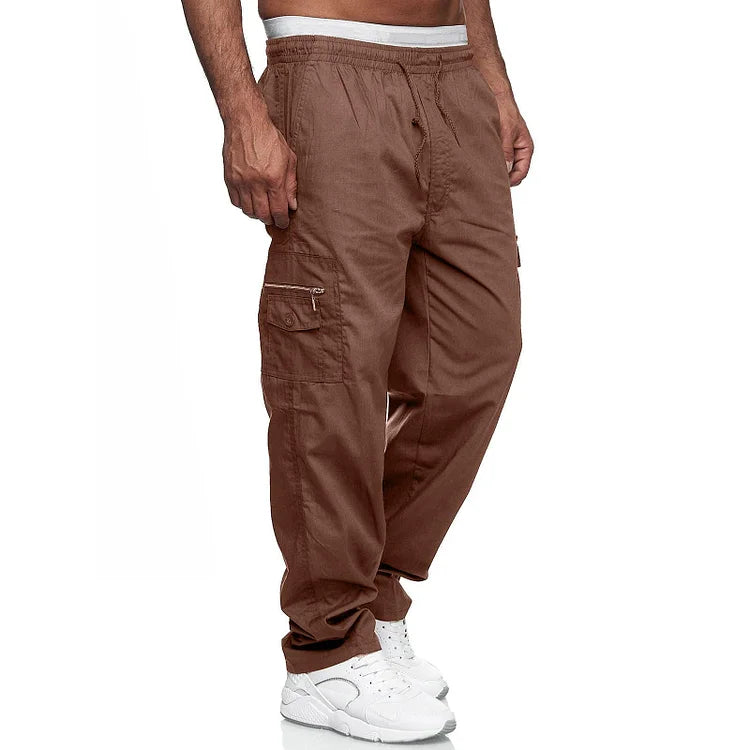 Pantalones cargo cómodos para hombre