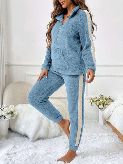 Chaquetón y Pantalón Polar Abribujado Cálido
