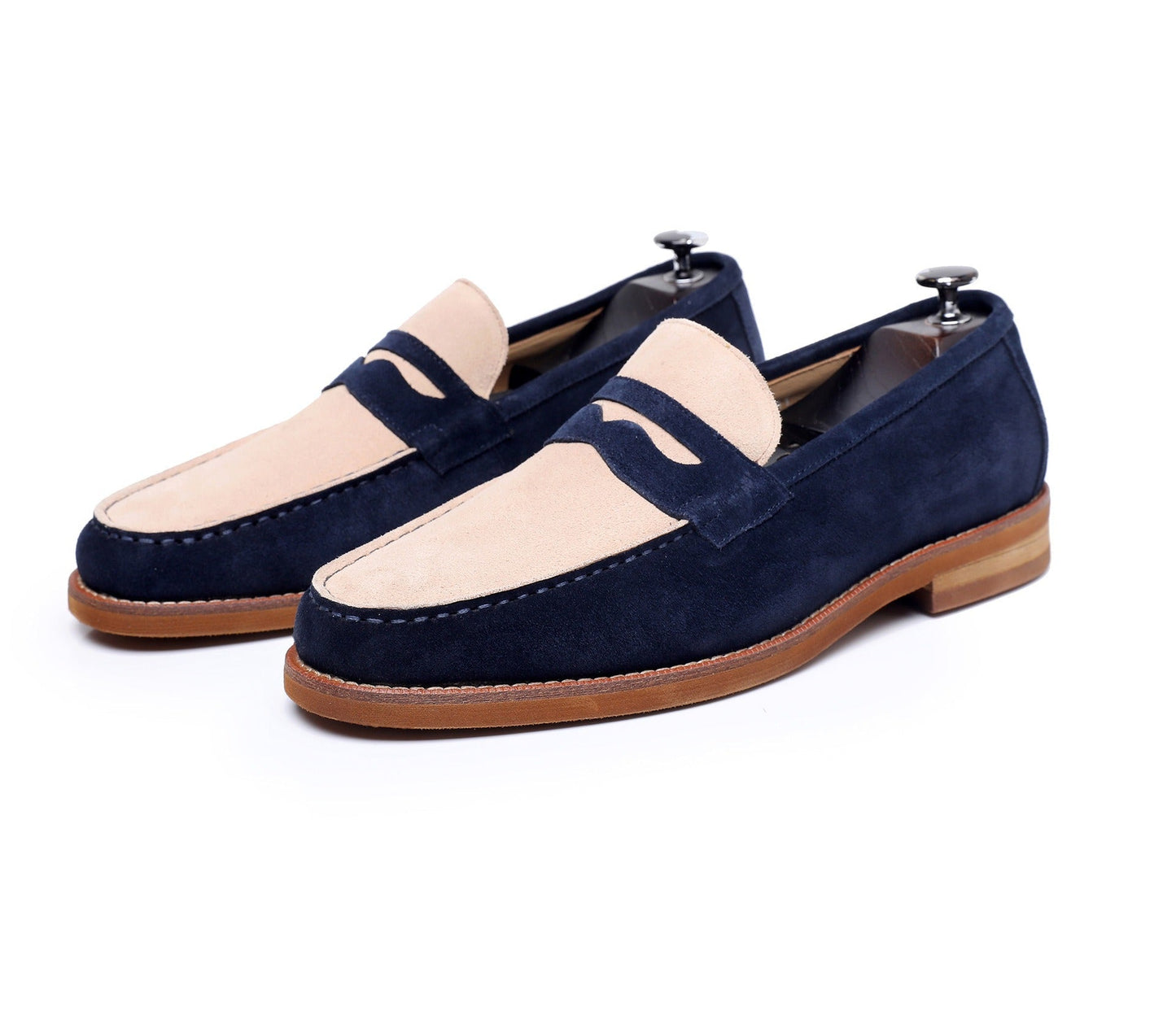 Zapatos hombre cuero auténtico estilo elegante