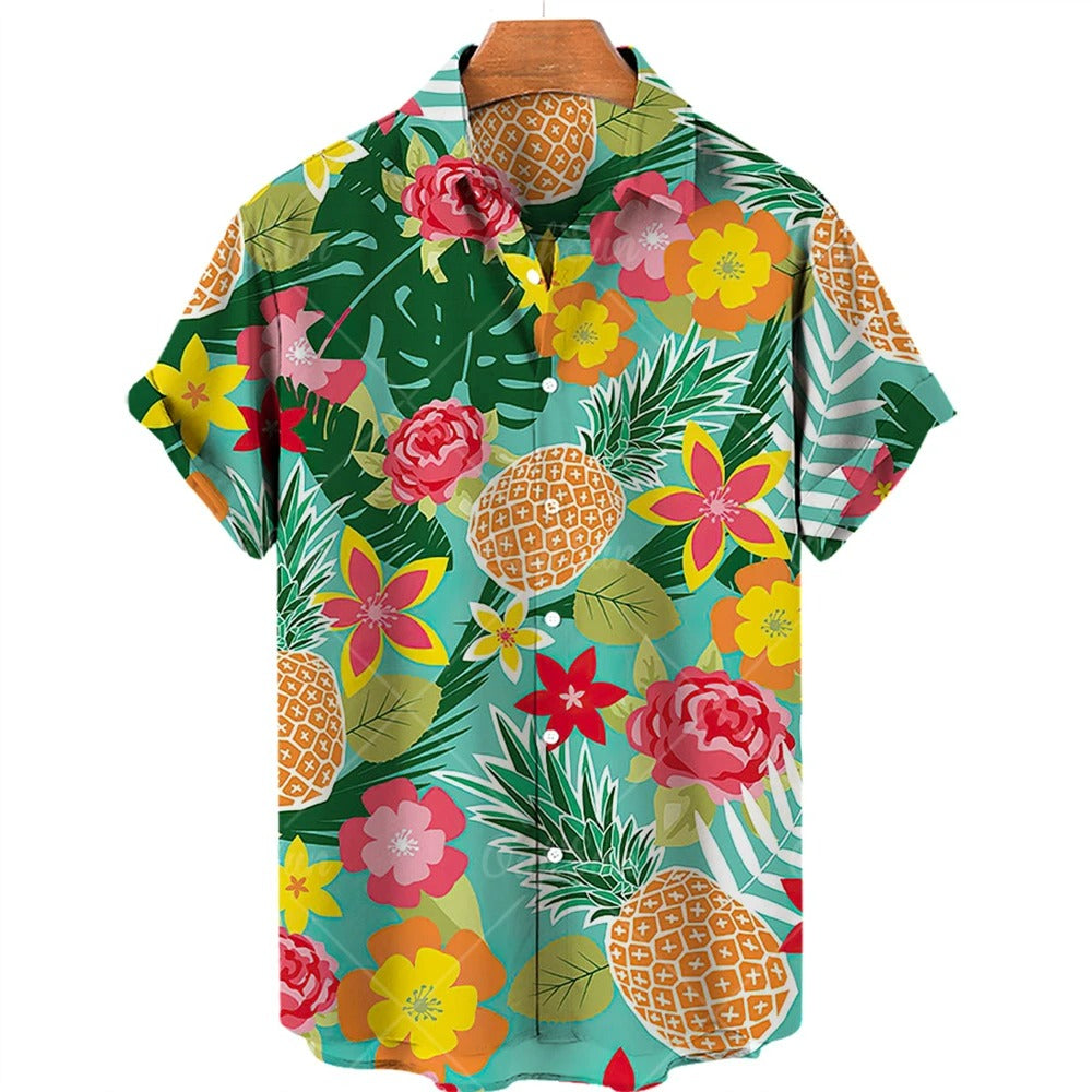 Camisas Aloha Estilo Hawaiano - Vestiria
