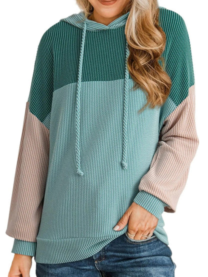 Chaqueta Deportiva Con Capucha Y Cordon Ajustable