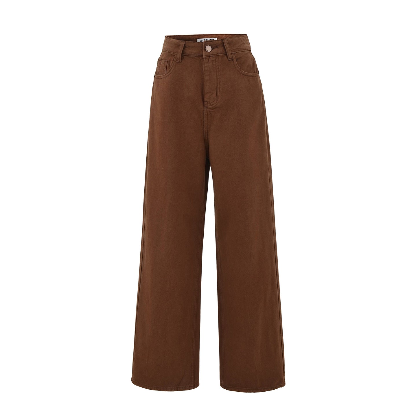 Pantalones Mujer Cintura Alta Anchos