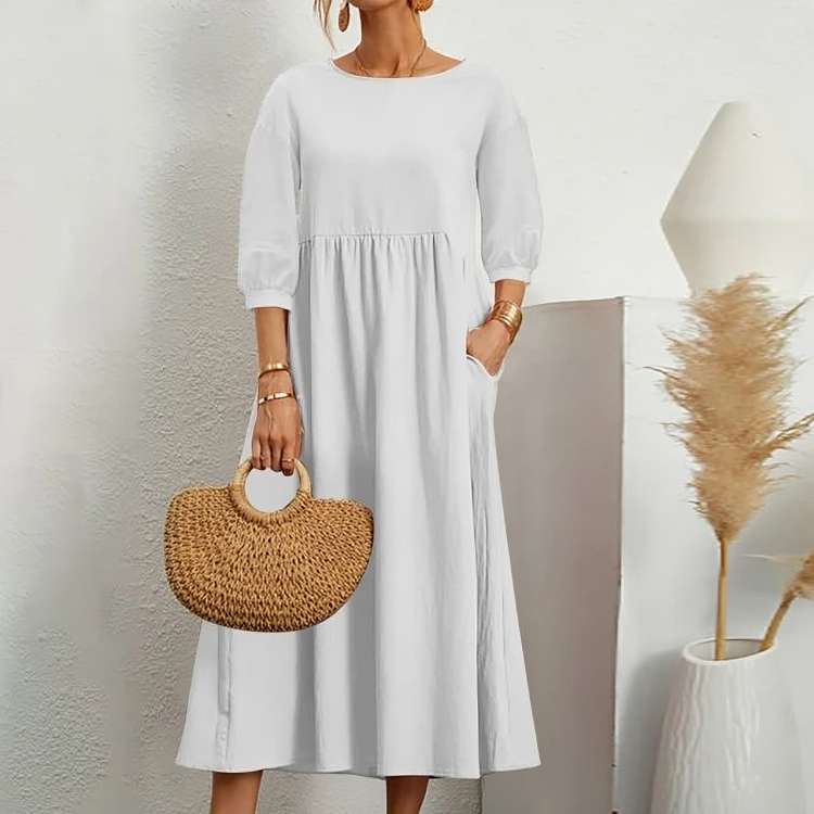Vestido informal manga corta - Vestiria