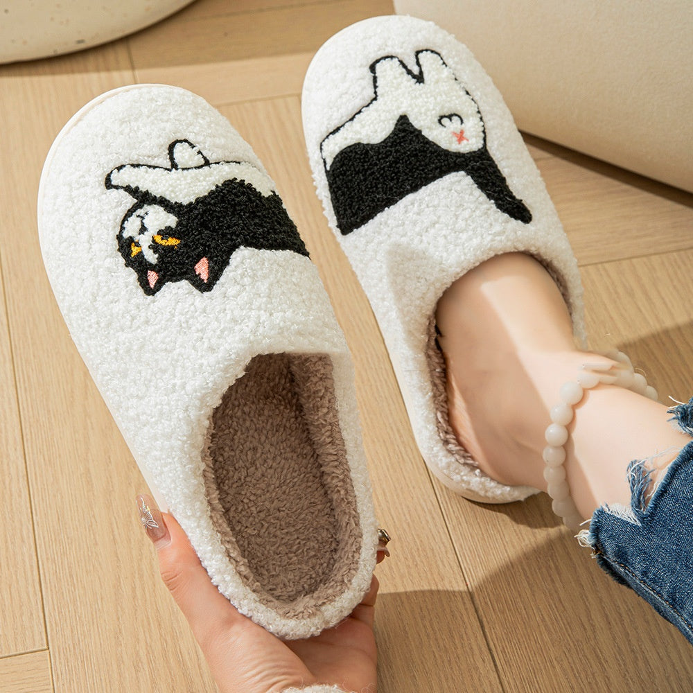Pantuflas Mujer Algodón Suave Confortable