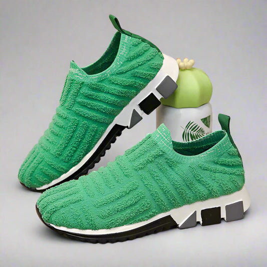 Zapatillas running mujer con suela alta - LUNARIA - Vestiria