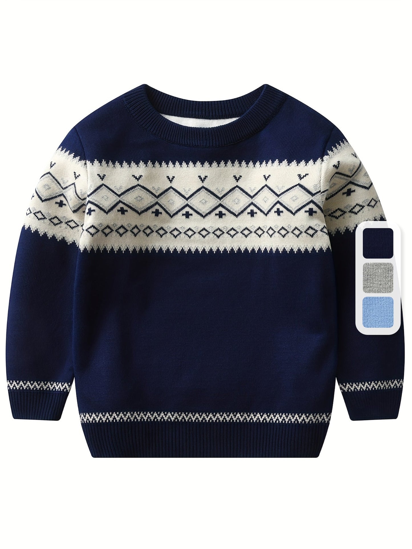 Sudadera Niño Colorida Cuello Redondo - Vestiria