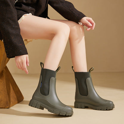Botas Lluvia Mujer Altas Impermeables - Vestiria