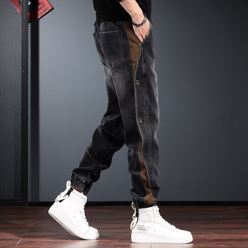 Pantalones vaqueros deportivos hombre modernos